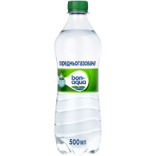 Вода BonAqua природна питна середньогазована 0,5л mini slide 1