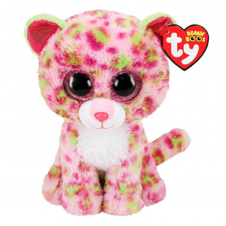 Іграшка м'яка TY Beanie Boo's рожевий леопард 15см slide 1