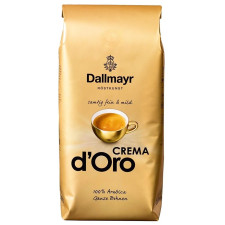 Кава Dallmayr Crema d'Oro в зернах 1кг mini slide 1