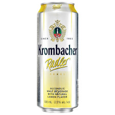 Пиво Krombacher Radler з/б 2.5% 0,5л mini slide 1