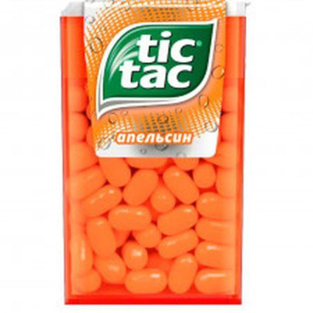 Драже Tic Tac зі смаком апельсину 49г slide 1