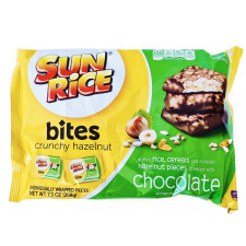 Цукерки Sun Rice з повітряним рисом злаками та фундуком 208г mini slide 1