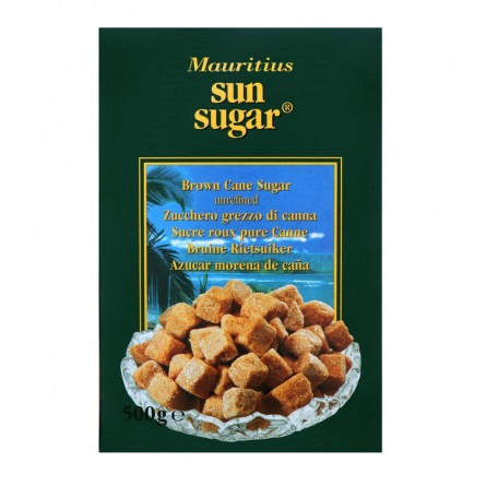 Сахар тросниковый Mauritius Sun Sugar прессованный 500г