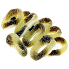 Конфеты желейные жевательные Кольца Кола в сахаре mini slide 1