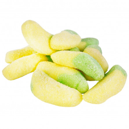 Конфеты жевательные зеленые бананы