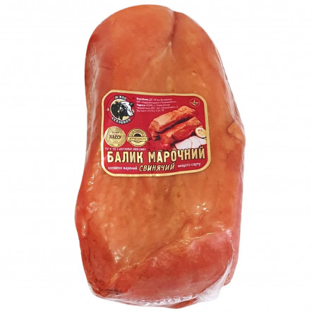 Балык Мясо Буковины Марочный свиной копчено-вареный высшего сорта