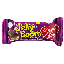 Конфеты Jelly Boom Sweet story со вкусом черной смородины mini slide 1
