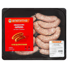 Ковбаски Наша Ряба Апетитна Барбекю курячі охолоджені mini slide 1