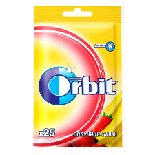 Резинка жевательная Orbit Клубника-банан 35г mini slide 1