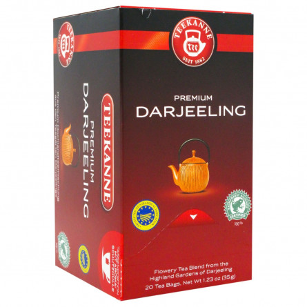 Чай чорний Teekanne Darjeeling високогірний 20шт 1.75г slide 1