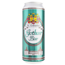 Пиво Gothaer світле 4,3% 0,5л mini slide 1