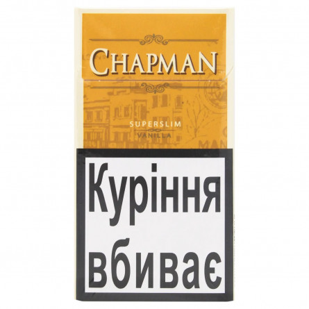 Цигарки Chapman superslim sweet vanilla 20шт