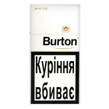 Сигари Burton White 10шт mini slide 1