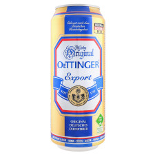 Пиво Oettinger Export светлое фильтрованное 5,4% 0,5л mini slide 1