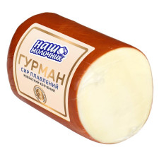 Сыр плавленый Наш Молочник Гурман колбасно-копченый mini slide 1