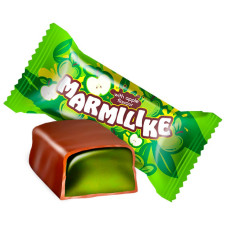 Конфеты Лукас Marmilike желейные со вкусом яблока mini slide 1
