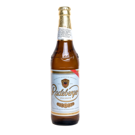 Пиво Radeberger Pilsner светлое фильтрованное 4,8% 0,5л