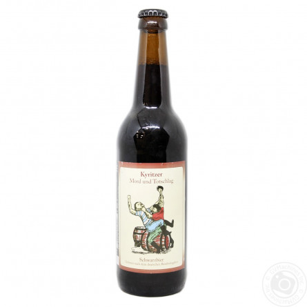 Пиво Kloster-Brau Mord & Totschlag темне 7,2% 0,5л slide 1