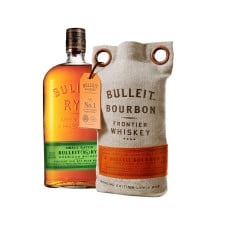 Набор подарочный №2 Виски Bulleit 95 Rye 45% 0,7л + мешочек для льда Lewis Bag mini slide 1