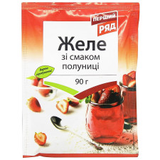 Желе Перший Ряд зі смаком полуниці 90г mini slide 1