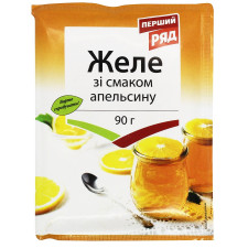 Желе Перший Ряд зі смаком апельсину 90г mini slide 1