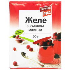 Желе Перший Ряд зі смаком малини 90г mini slide 1