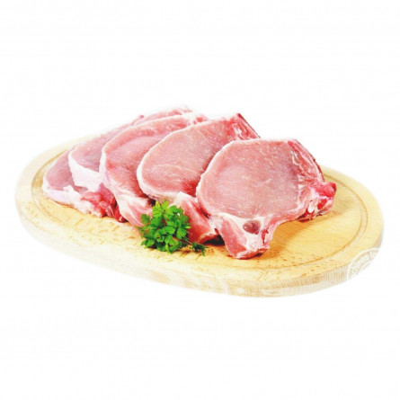 Стейк свиной из корейки охлажденный с костью