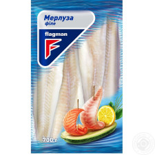Мерлуза филе Flagman без шкуры свежемороженая mini slide 1