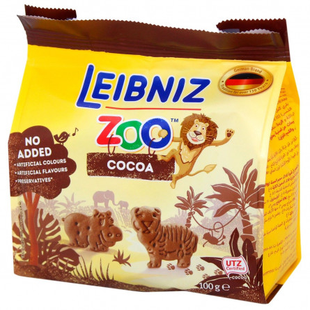 Печенье Leibniz Zoo Jungle Animals 100г