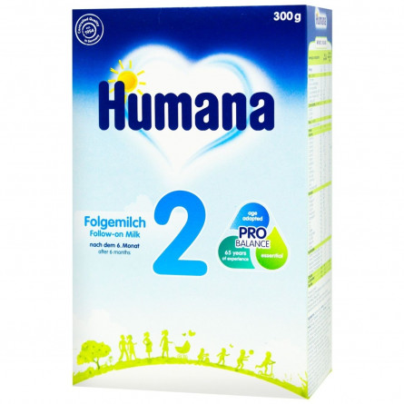 Смесь Humana детская с пребиотиками 6-12мес 300г