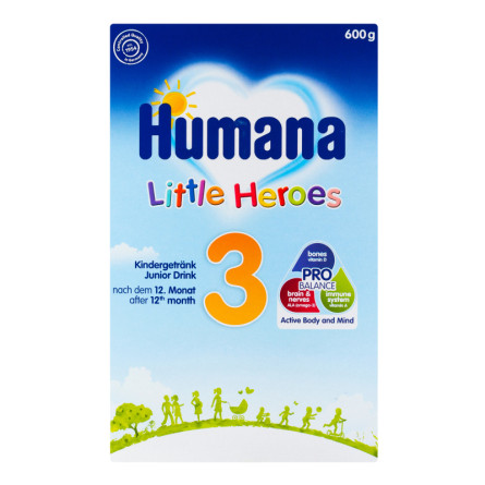 Суміш суха молочна Humana Folgemilch 3 з 10 місяців 600г