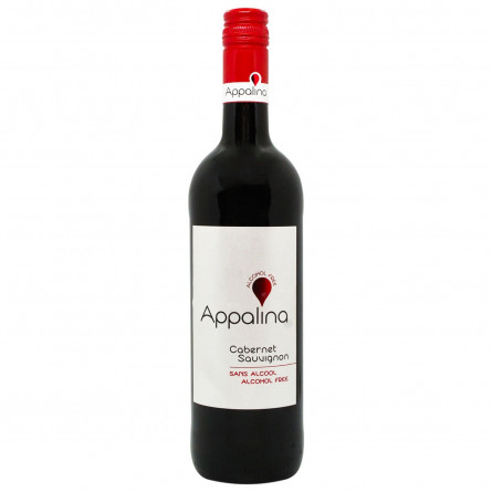 Вино Appalina Cabernet Sauvignon free alcohol 0,75л slide 1