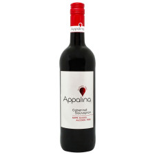 Вино Appalina Cabernet Sauvignon free alcohol 0,75л mini slide 1