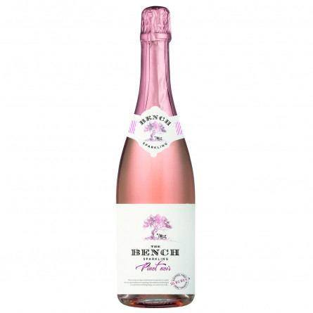 Вино ігристе The Bench Піно Нуар рожеве безалкогольне 0,75л
