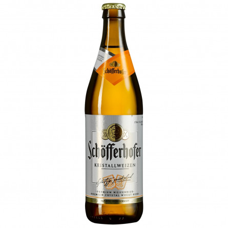 Пиво Schofferhofer Kristallweizen 500мл slide 1