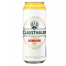 Пиво Clausthaler Lemon безалкогольне 500мл mini slide 1