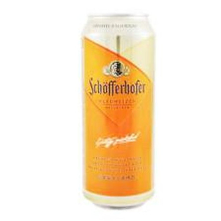 Пиво Schöfferhofer Hefeweizen пшеничное светлое нефильтрованное 5% 0,5л