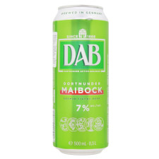 Пиво DAB Maibock світле фільтроване залізна банка 7% 0,5л mini slide 1