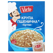 Крупа Varto пшенична Артек в пакетиках 4шт х 75г mini slide 1
