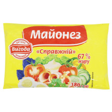 Майонез Вигода Справжній 67% 180г mini slide 1