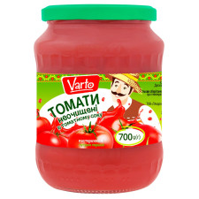 Томати Varto у томатному соку пастеризовані 700г mini slide 1