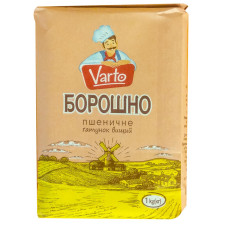 Борошно Varto пшеничне вищого гатунку 1кг mini slide 1