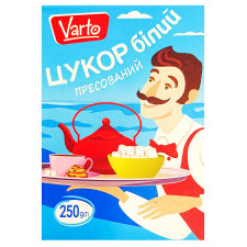 Цукор Varto пресований 250г mini slide 1