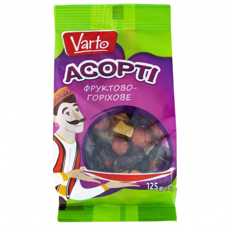 Асорті Varto фруктово-горіхове 125г
