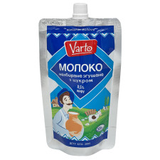 Згущене молоко Varto незбиране з цукром 8,5% 320г mini slide 1