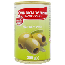 Оливки Вигода без кісточки 300г mini slide 1
