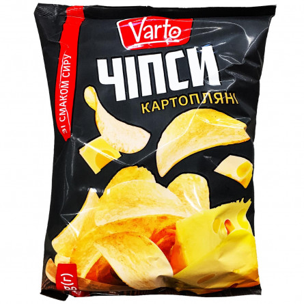 Чіпси Varto зі смаком сиру 110г