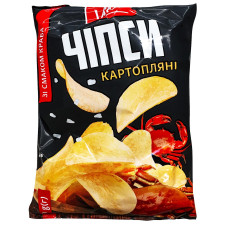 Чипсы Varto со вкусом краба 110г mini slide 1