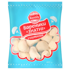 Вареники Вигода Знатні з картоплею заморожені 400г mini slide 1