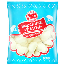 Вареники Вигода Знатні з картоплею заморожені 800г mini slide 1
